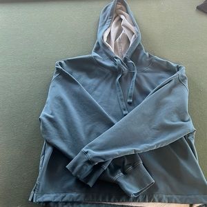 Perfect condition blue fleece lined hoodie